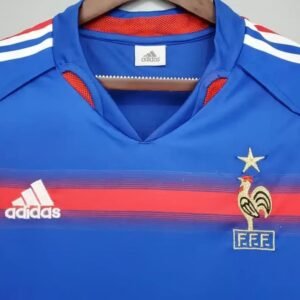 Maillot Rétro France Domicile 2004 – Image 3
