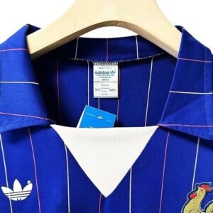 Maillot Rétro France Domicile Manches Longues 1980 – Image 3