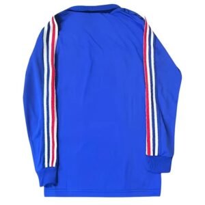 Maillot Rétro France Domicile Manches Longues 1984 – Image 2