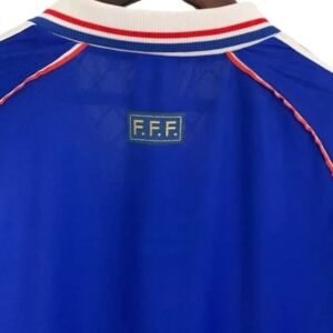 Maillot Rétro France Domicile Manches Longues 1998 – Image 4