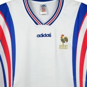 Maillot Rétro France Extérieur 1996 – Image 3