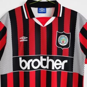 Maillot Rétro Manchester City Extérieur 1994/1996 – Image 4