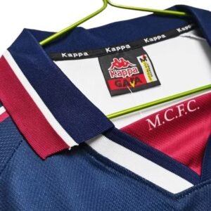 Maillot Rétro Manchester City Extérieur Manches Longues 1997/1998 – Image 4