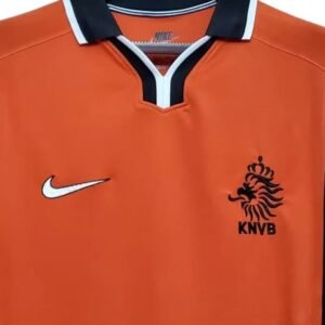 Maillot Rétro Pays-Bas Domicile 1998 – Image 4