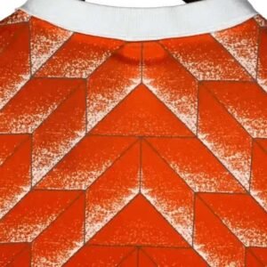 Maillot Rétro Pays-Bas Domicile Manches Longues 1988 – Image 4