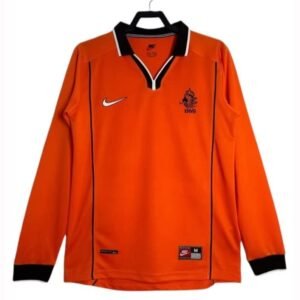 Maillot Rétro Pays-Bas Domicile Manches Longues 1998