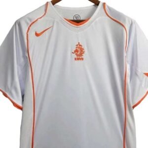 Maillot Rétro Pays-Bas Extérieur 2004 – Image 3