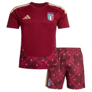 Maillot Italie Gardien Enfant 2026/2027 Rouge – Image 1