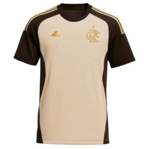Maillot Training Flamengo 2026/27 Beige Marron – Image 2