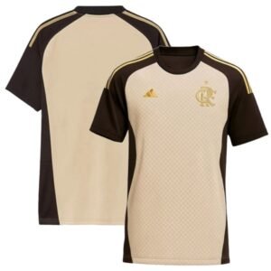 Maillot Training Flamengo 2026/27 Beige Marron
