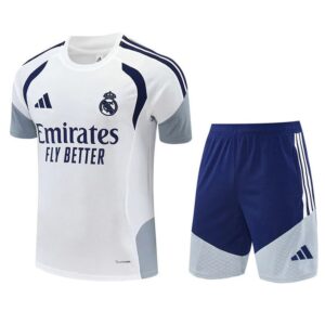 Ensemble Maillot Real Madrid 2026/2027 Blanc Bleu