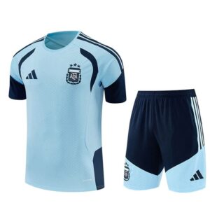 Ensemble Maillot Training Argentine 2026/2027 Bleu