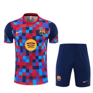 Ensemble Maillot Training Barcelone 2026/2027 Rouge Bleu – Image 1