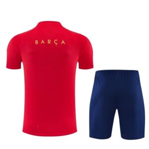 Ensemble Maillot Training Barcelone 2026/27 Rouge Bleu – Image 2