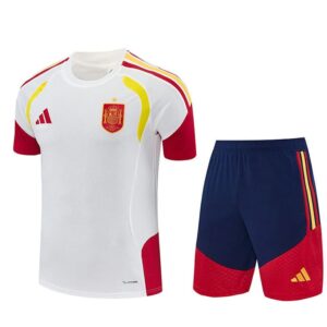 Ensemble Maillot Training Espagne 2026/2027 Blanc