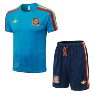 Ensemble Maillot Training Espagne 2026/2027 Bleu