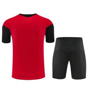Ensemble Maillot Training Manchester United 2026/2027 Rouge Noir – Image 2