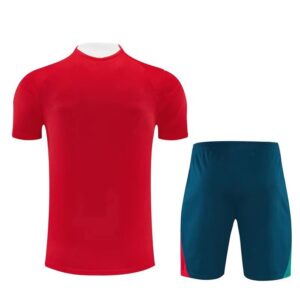 Ensemble Maillot Training Portugal 2026 Rouge Vert – Image 2