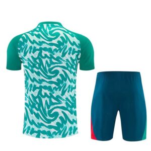 Ensemble Maillot Training Portugal 2026 Vert Blanc – Image 2
