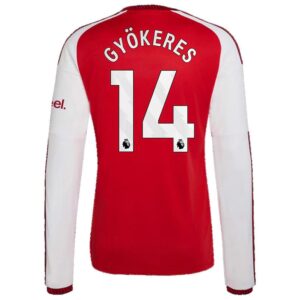 Maillot Arsenal Gyökeres Domicile Manches Longues 2026/2027 – Image 3