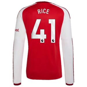 Maillot Arsenal Rice Domicile Manches Longues 2026/2027 – Image 3