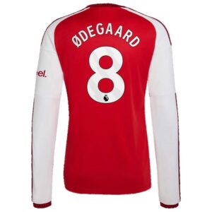 Maillot Arsenal Ødegaard Domicile Manches Longues 2026/2027 – Image 3