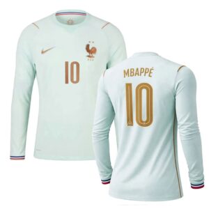 Maillot France Mbappe Extérieur Manches Longues 2026/2027 – Image 1