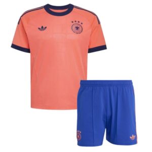 Maillot Gardien Allemagne Enfant 2026/27 Orange Bleu – Image 1