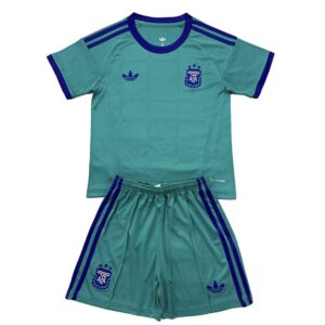 Maillot Gardien Argentine Enfant 2026/27 Vert – Image 2