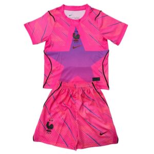 Maillot Gardien France Enfant 2026/2027 Rose – Image 2