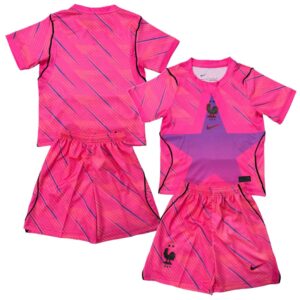 Maillot Gardien France Enfant 2026/2027 Rose – Image 1