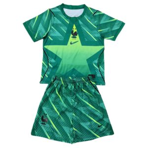 Maillot Gardien France Enfant 2026/2027 Vert – Image 2