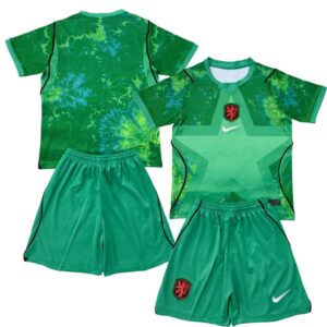 Maillot Gardien Pays-Bas Enfant 2026/27 Vert