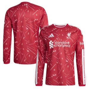 Maillot Liverpool Domicile Manches Longues 2026/2027 – Image 1