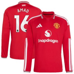 Maillot Manchester United Amad Domicile Manches Longues 2026/2027 – Image 1