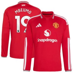 Maillot Manchester United Mbeumo Domicile Manches Longues 2026/2027 – Image 1
