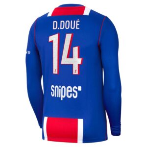 Maillot PSG D.doué Domicile Manches Longues 2026/2027 – Image 3