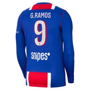 Maillot PSG G.Ramos Domicile Manches Longues 2026/2027 – Image 3