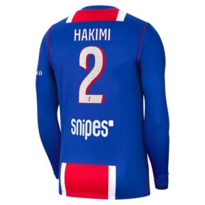 Maillot PSG Hakimi Domicile Manches Longues 2026/2027 – Image 3