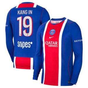 Maillot PSG Kang in Domicile Manches Longues 2026/2027 – Image 1