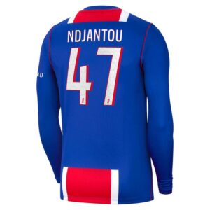 Maillot PSG Ndjantou Domicile Manches Longues 2026/2027 – Image 3