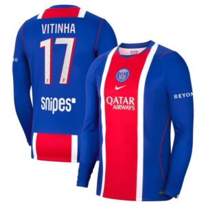 Maillot PSG Vitinha Domicile Manches Longues 2026/2027 – Image 1
