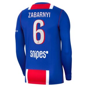 Maillot PSG Zabarnyi Domicile Manches Longues 2026/2027 – Image 3