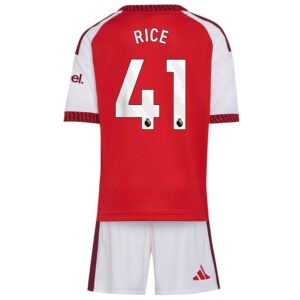 Maillot Arsenal Rice Domicile Enfant 2026/2027 – Image 1