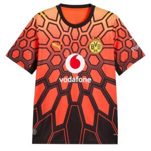 Maillot Dortmund Gardien Enfant 2026/2027 Orange Noir – Image 2