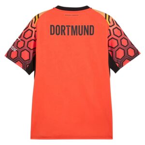 Maillot Dortmund Gardien 2026/27 Orange Noir – Image 3