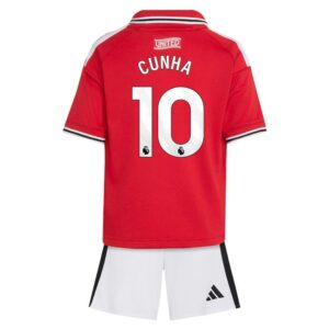 Maillot Manchester United Cunha Domicile Enfant 2026/2027 – Image 1