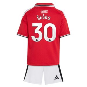Maillot Manchester United Šeško Domicile Enfant 2026/2027 – Image 1
