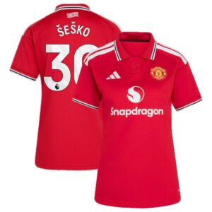 Maillot Manchester United Šeško Domicile Femme 2026/2027 – Image 1
