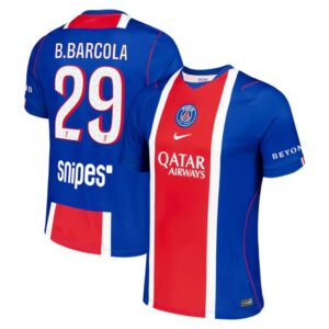 Maillot PSG B.Barcola Domicile 2026/2027 – Image 1
